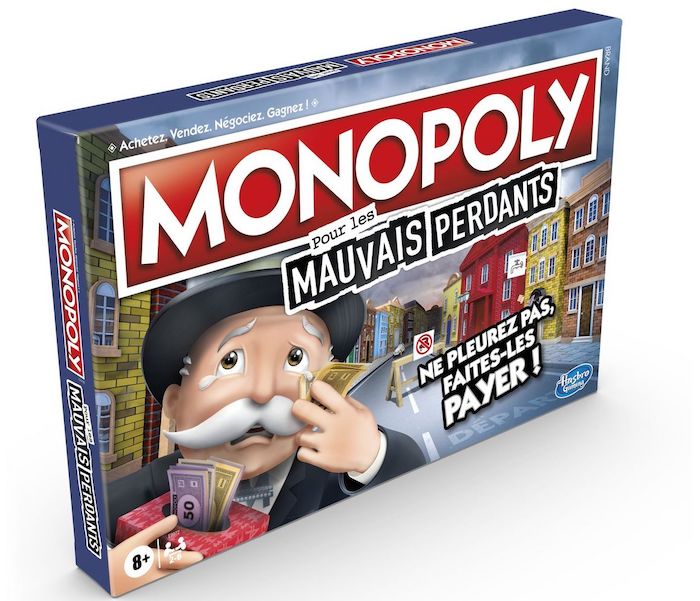 Monopoly Mauvais Perdants à 11,94 € sur Auchan