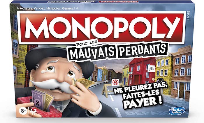 Monopoly Mauvais Perdants soldé à 8,99 € sur Amazon