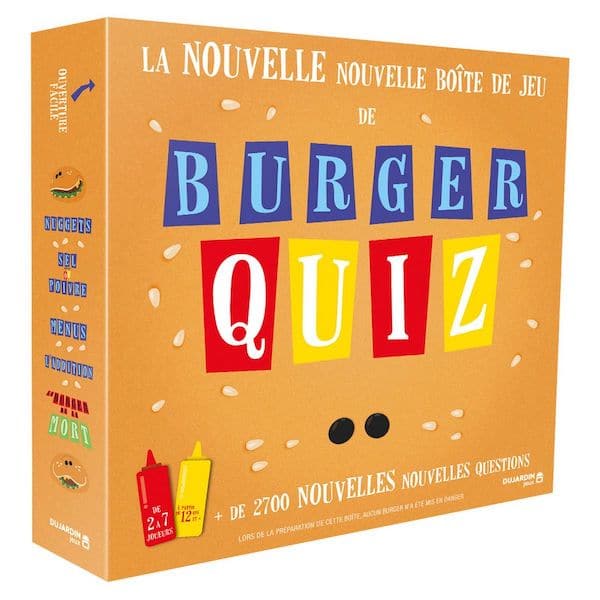 Burger Quiz Nouvelle Boîte à 8,46 € via remise fidélité chez Auchan