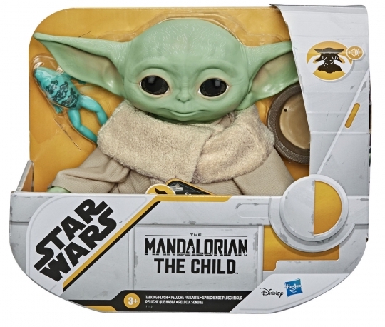 Figurine parlante Baby Yoda Star Wars Mandalorian à 15,74 € via remise fidélité chez Carrefour