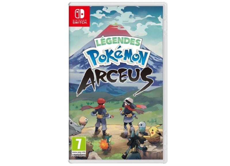 Légendes Pokémon Arceus sur Nintendo Switch à 40,04 € chez Carrefour
