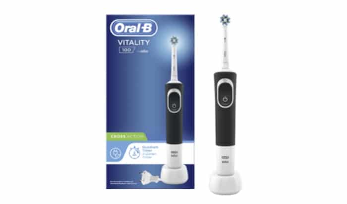 Brosse à dents électrique Oral-B Vitality 100 à 12,95 € chez Aldi