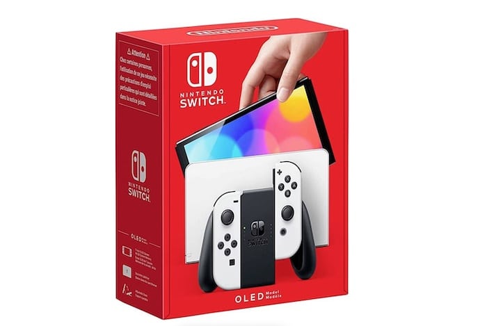 Console Nintendo Switch OLED à 264,95 € via remise fidélité chez Carrefour
