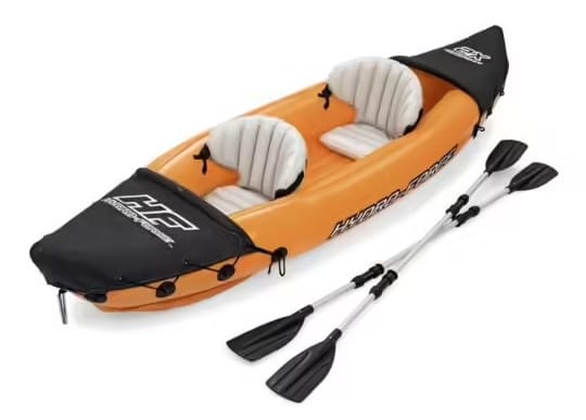 Le kayak gonflable BESTWAY 321 x 88 cm est à 75 € chez Carrefour