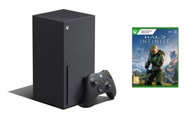 Le pack Console Microsoft Xbox Series X + Halo Infinite à 529,99 € sur le site de la FNAC