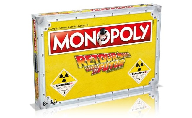 Le jeu de société Monopoly Retour vers le futur à 15,20 € sur le site de la FNAC