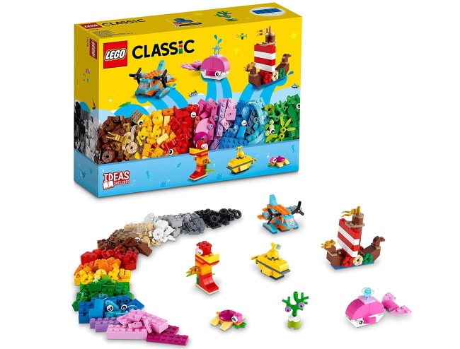 La boîte Lego Classic 11018 333 pièces à 11,84 € sur Amazon