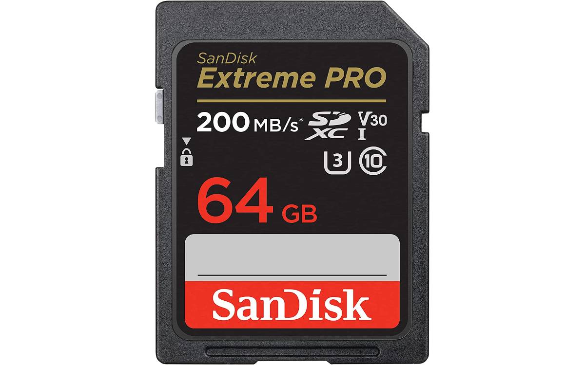 carte SD SanDisk Extreme Pro 64 Go