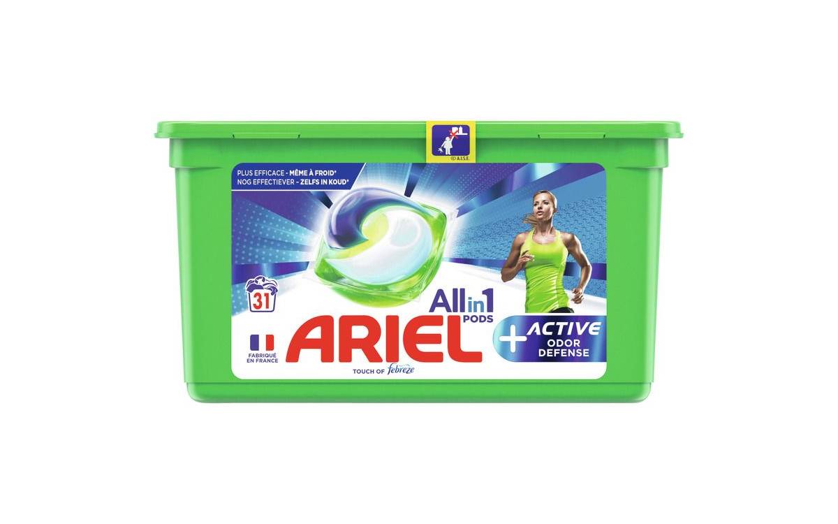 capsules de lessive Ariel Pods