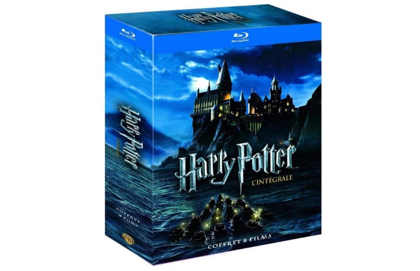 L’intégrale Harry Potter 8 films en coffret Blu-ray à 20 €